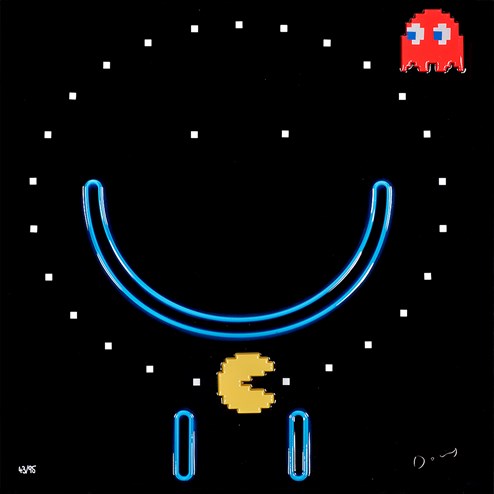 Game Face by Doug Hyde - Mixed Media Edition